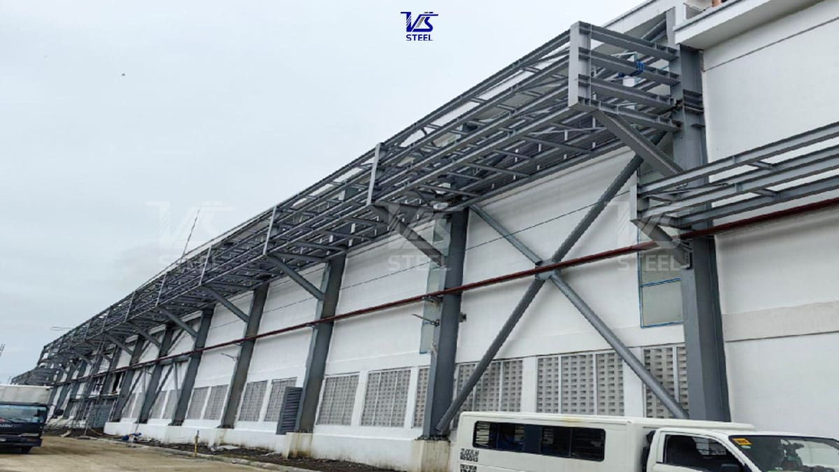 Vis Steel cung cấp giải pháp kết cấu Pipe rack cho thị trường Philippines
