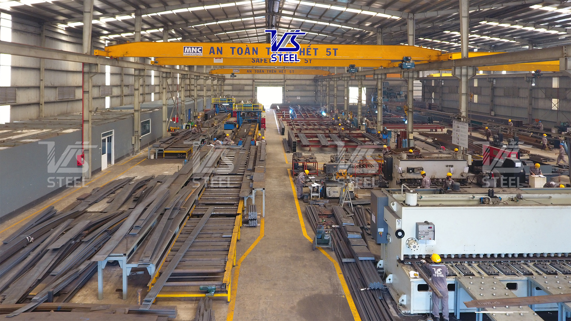 VIS STEEL khẳng định chất lượng và uy tín trong từng công trình thép